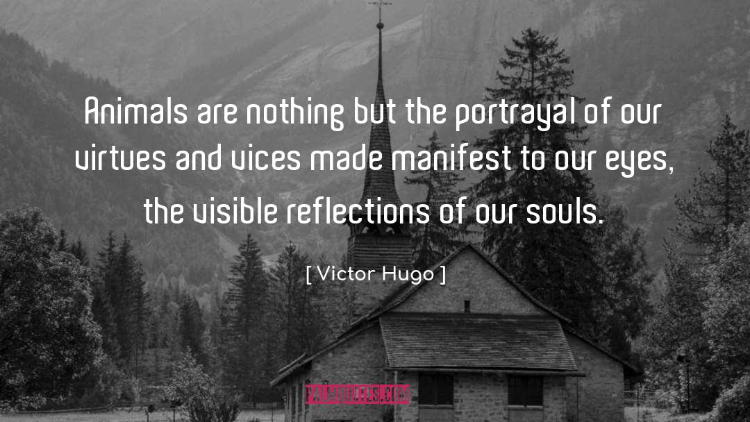 Portrayal quotes by Victor Hugo