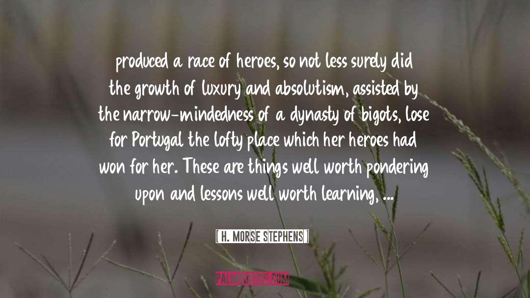 Portugal quotes by H. Morse Stephens
