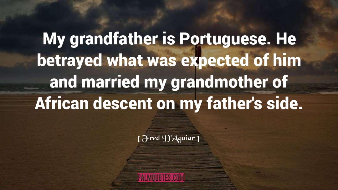 Portuguese Chair quotes by Fred D'Aguiar