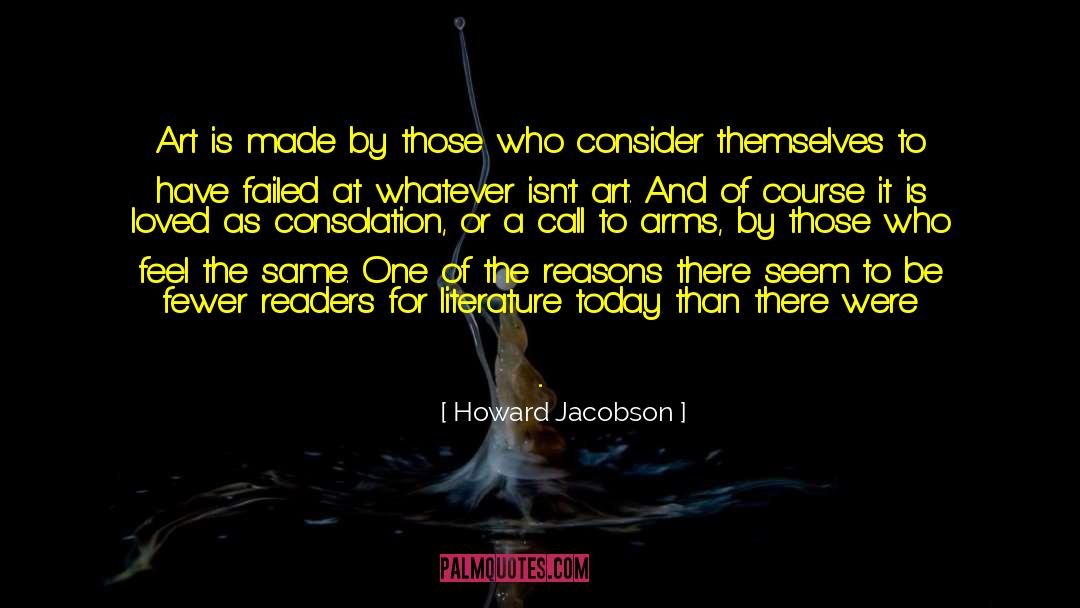 Portuguese Literature quotes by Howard Jacobson