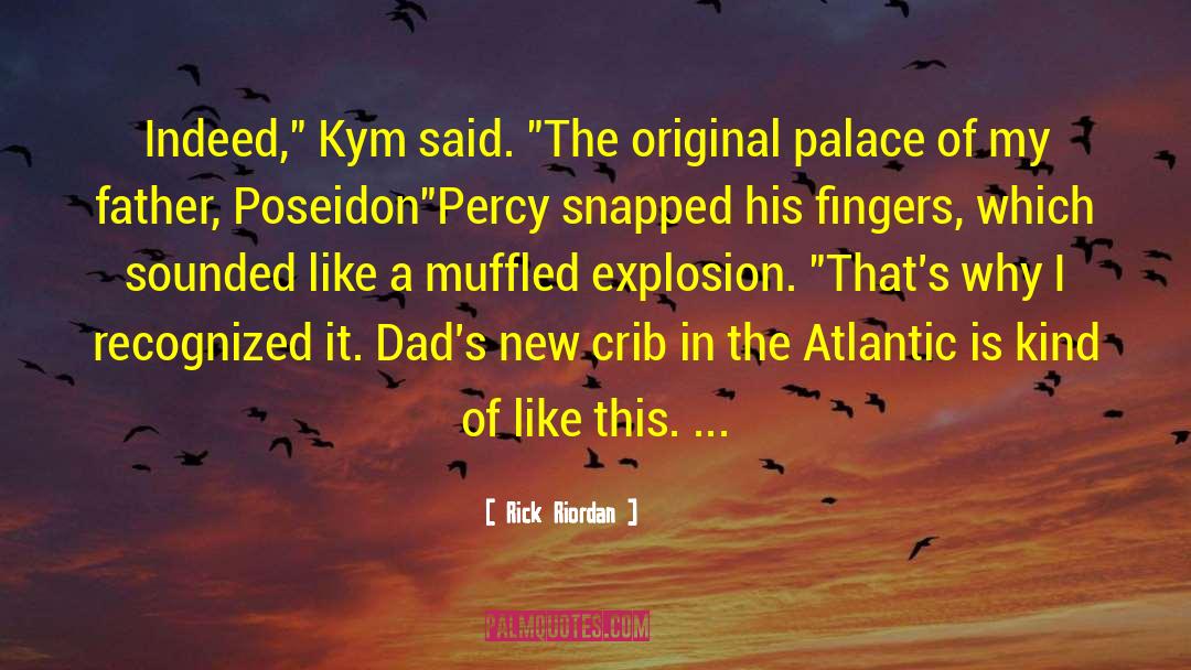 Poseidon quotes by Rick Riordan