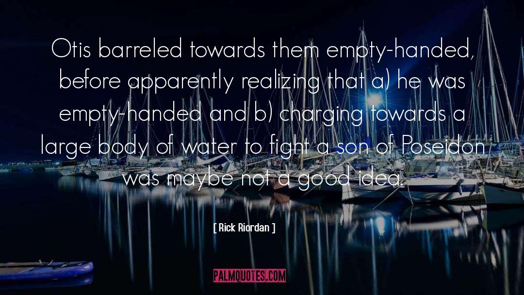 Poseidon quotes by Rick Riordan