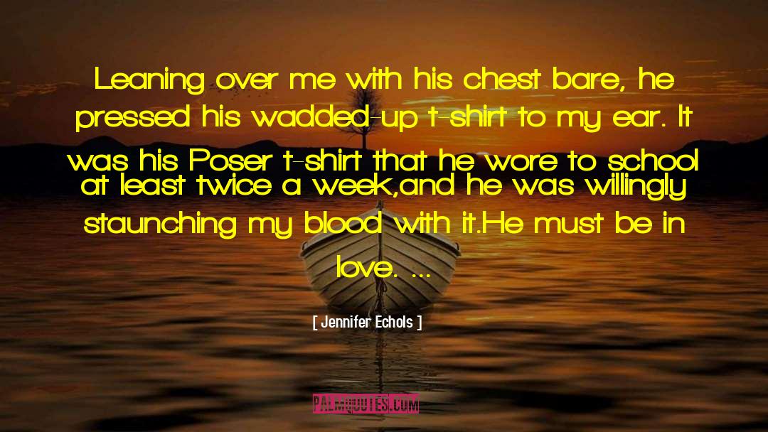 Poser quotes by Jennifer Echols