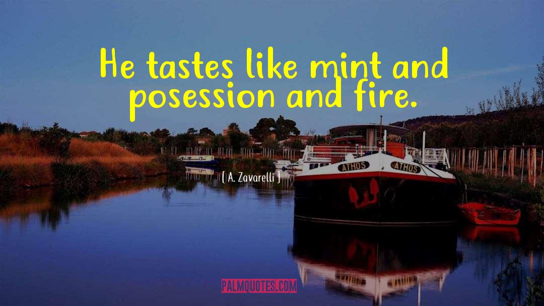 Posession quotes by A. Zavarelli