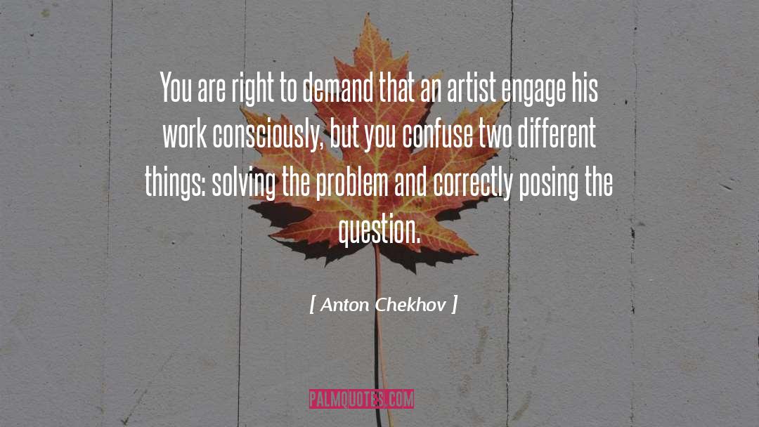 Posing quotes by Anton Chekhov