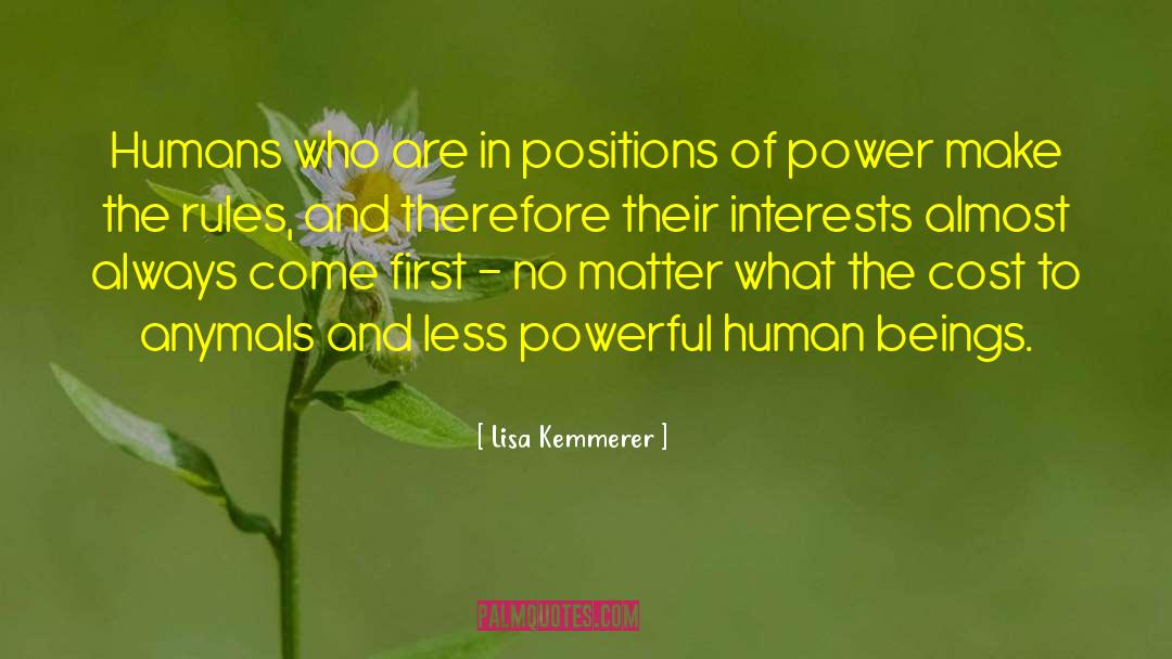 Position Of Power quotes by Lisa Kemmerer