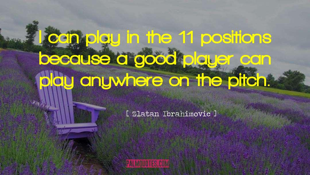 Positions quotes by Zlatan Ibrahimovic