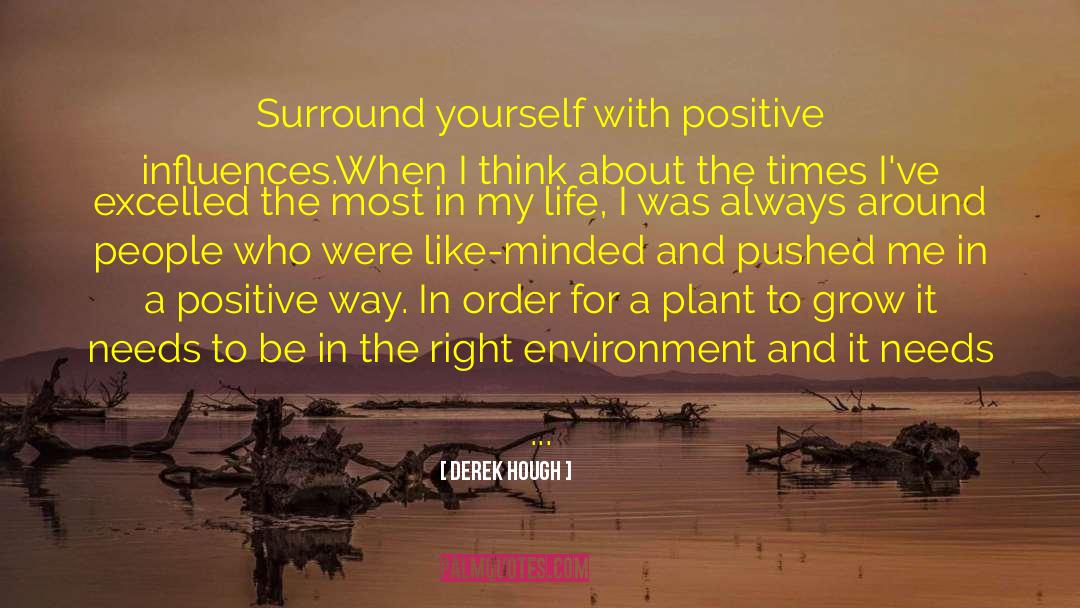 Positive Aatitude quotes by Derek Hough