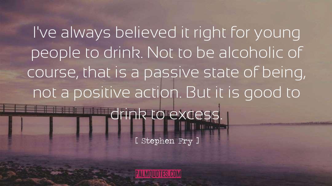 Positive Action quotes by Stephen Fry