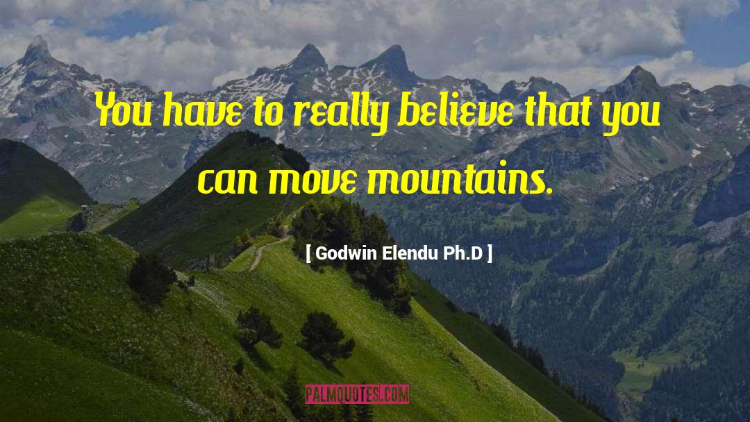Positive Actions quotes by Godwin Elendu Ph.D