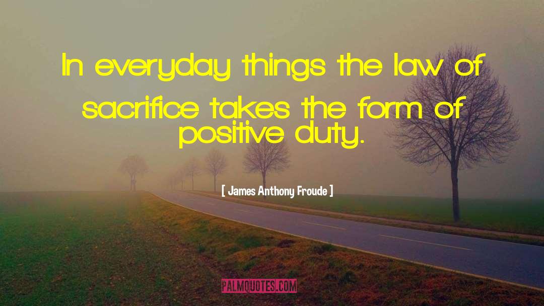 Positive Affirmations quotes by James Anthony Froude