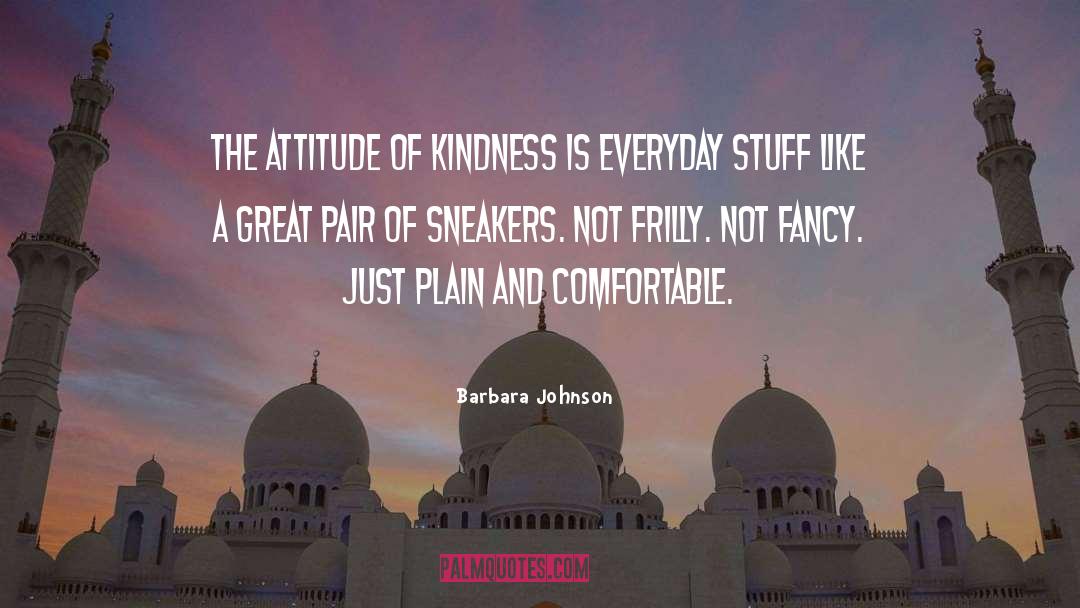 Positive Attitude quotes by Barbara Johnson
