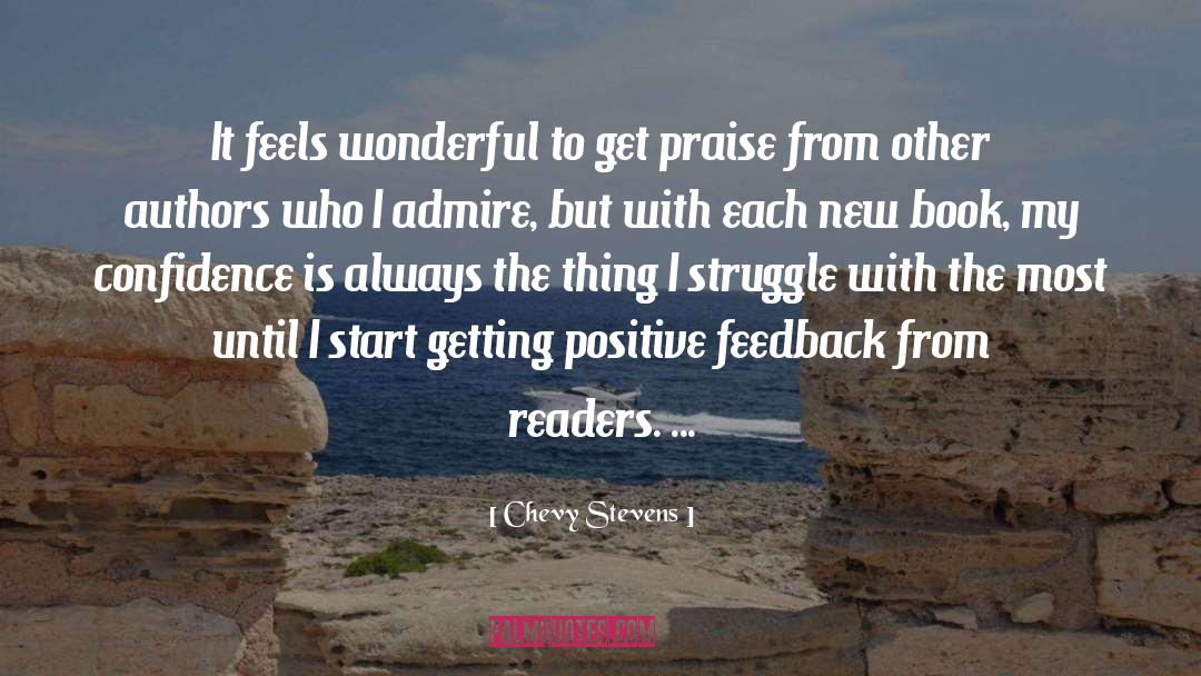Positive Book Review quotes by Chevy Stevens