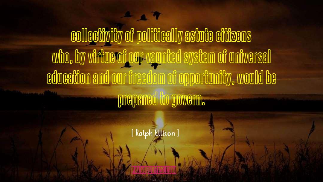 Positive Education quotes by Ralph Ellison