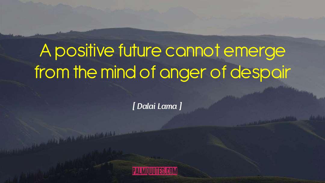 Positive Future quotes by Dalai Lama