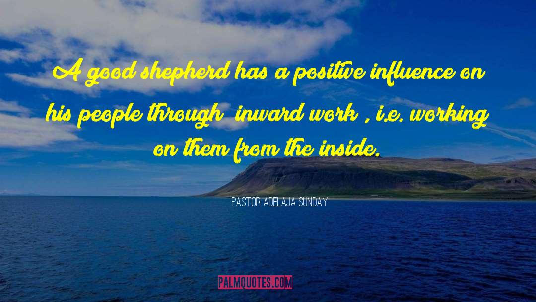 Positive Influence quotes by Pastor Adelaja Sunday