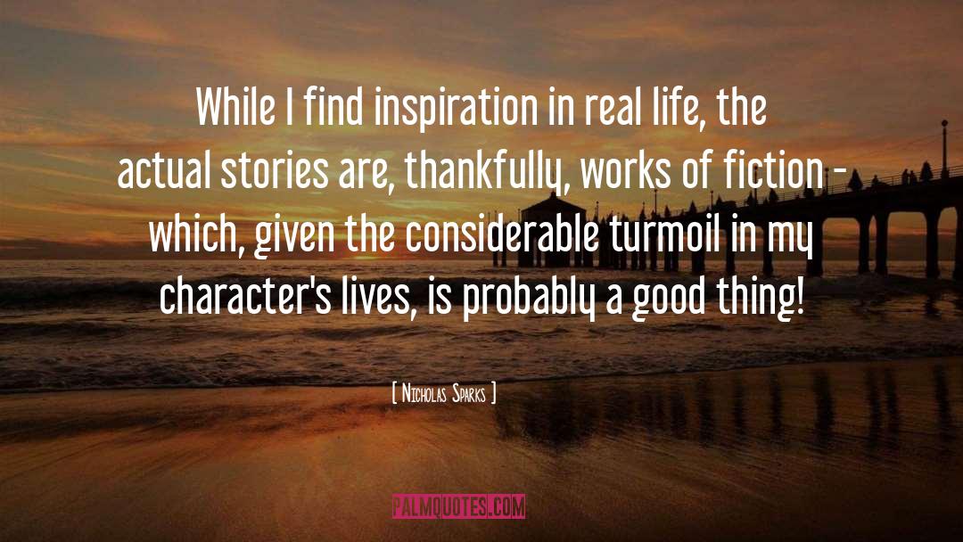 Positive Inspiration quotes by Nicholas Sparks