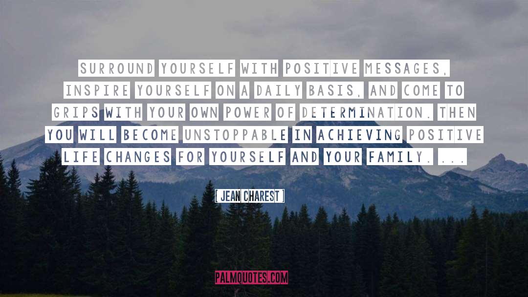 Positive Life quotes by Jean Charest
