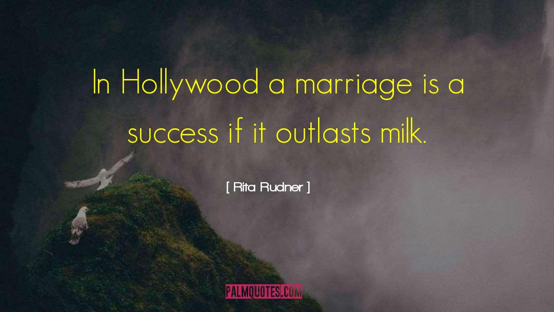 Positive Marriage quotes by Rita Rudner