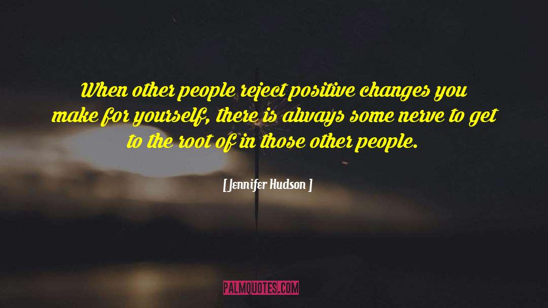 Positive Mindset quotes by Jennifer Hudson
