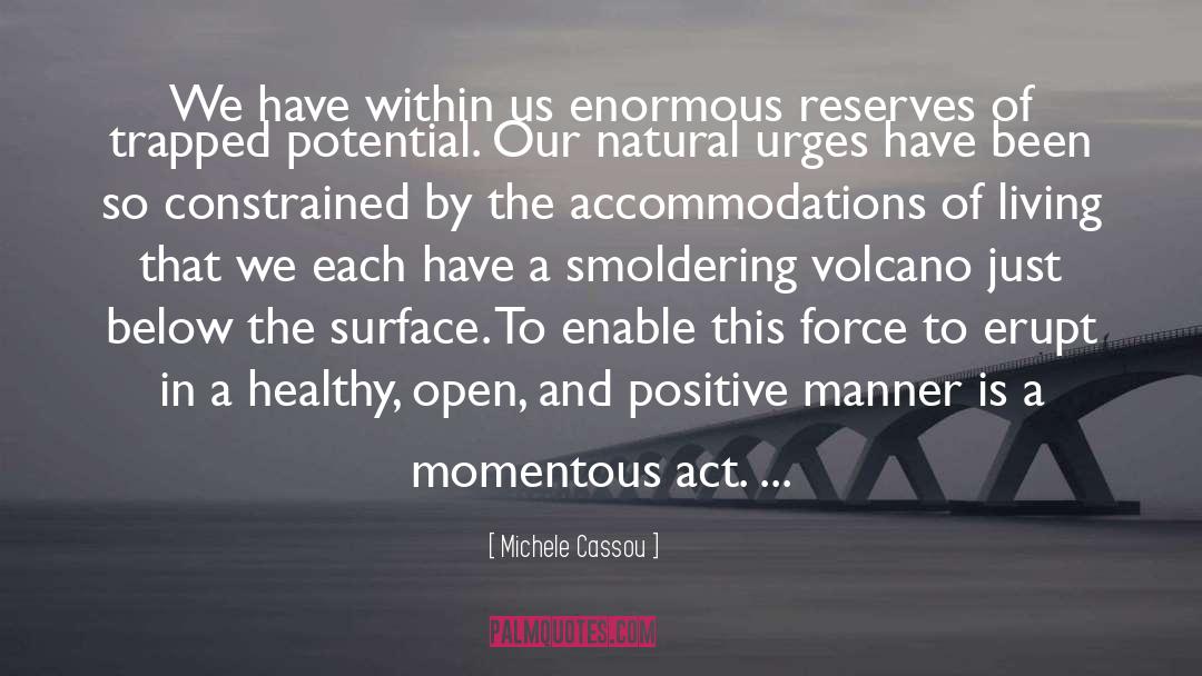 Positive Outcomes quotes by Michele Cassou