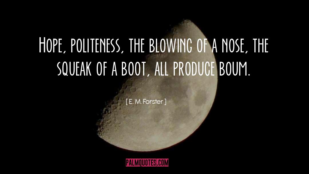 Positive Politeness quotes by E. M. Forster