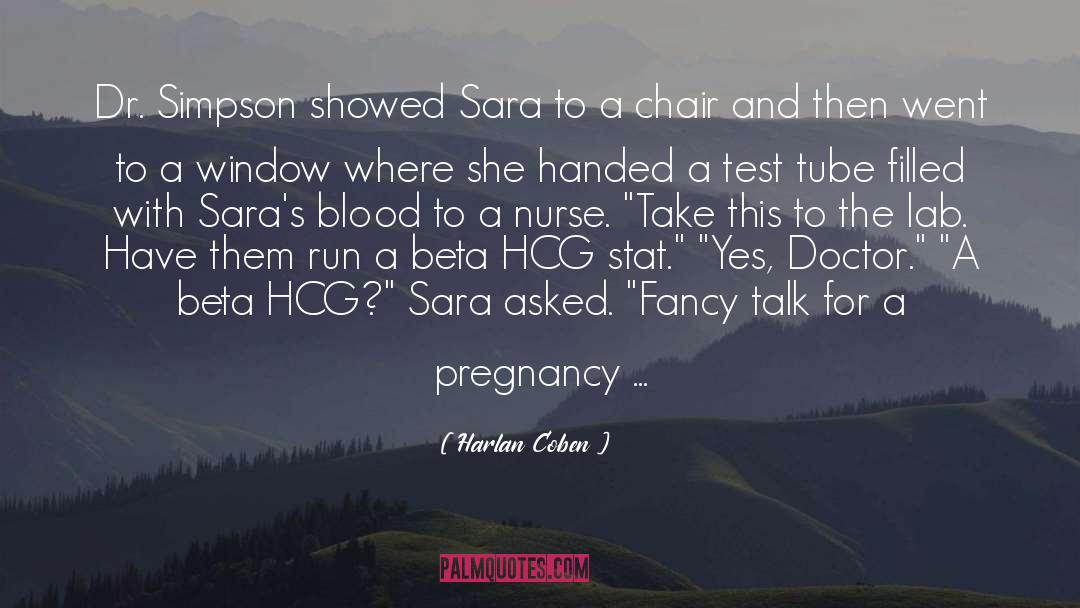 Positive Pregnancy Test quotes by Harlan Coben