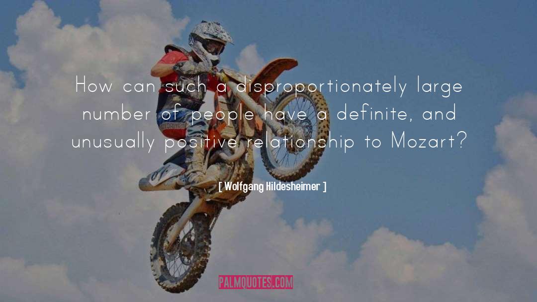 Positive Relationship quotes by Wolfgang Hildesheimer