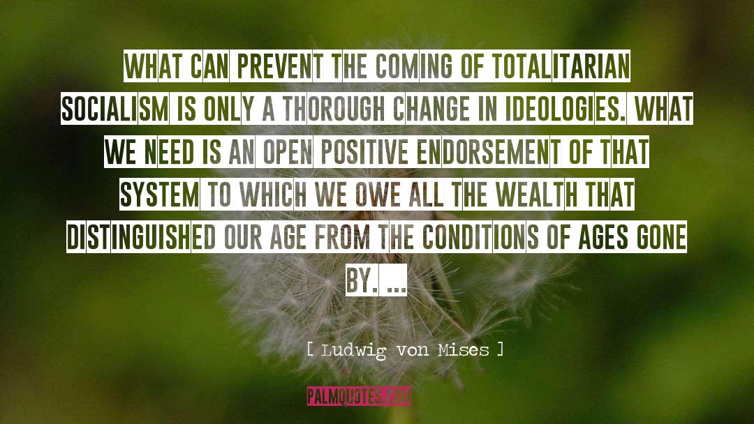 Positive Response quotes by Ludwig Von Mises