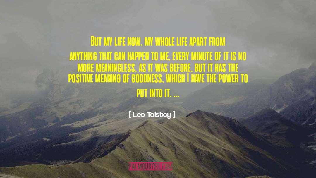 Positive Space quotes by Leo Tolstoy