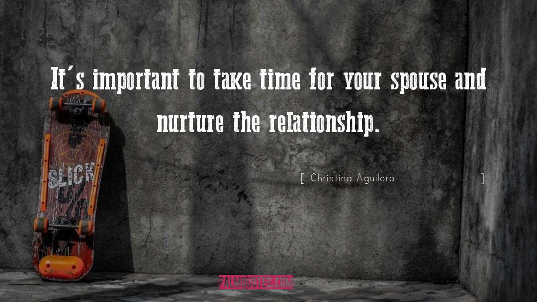 Positive Spouse quotes by Christina Aguilera