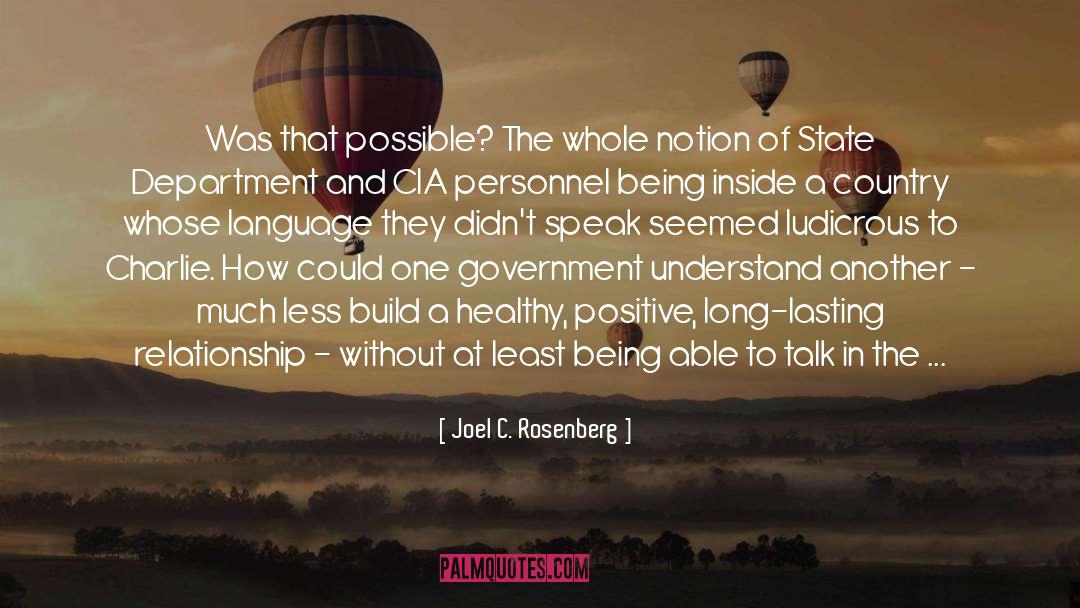 Positive Thinkers quotes by Joel C. Rosenberg