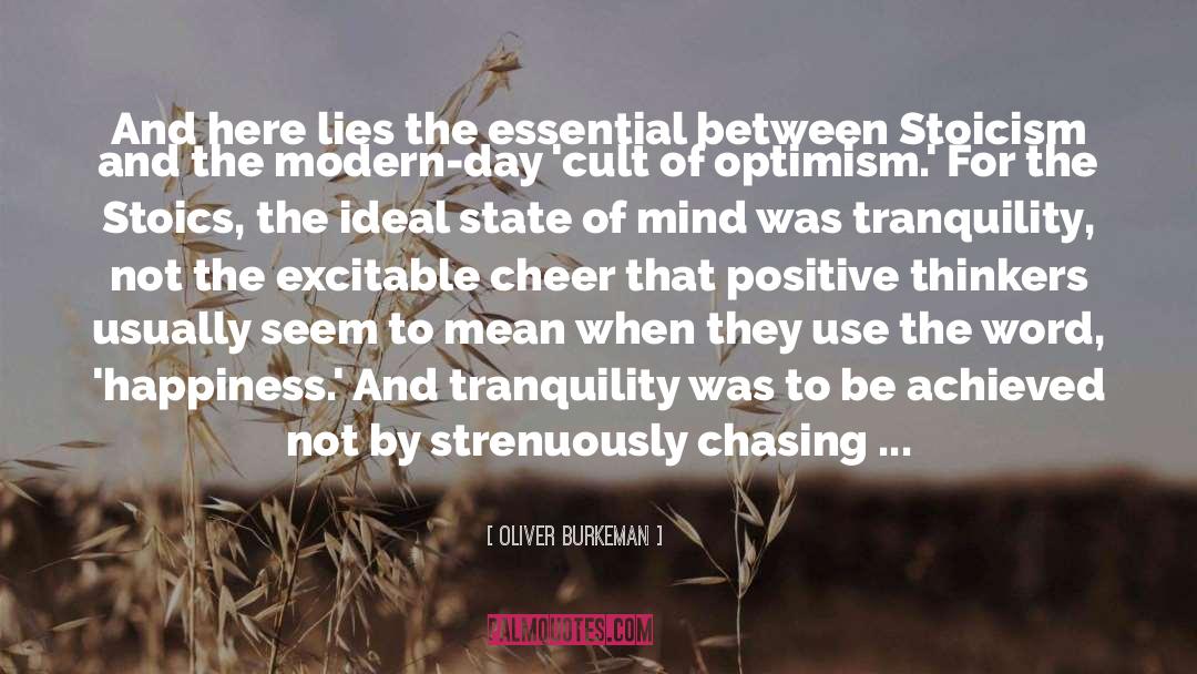 Positive Thinkers quotes by Oliver Burkeman