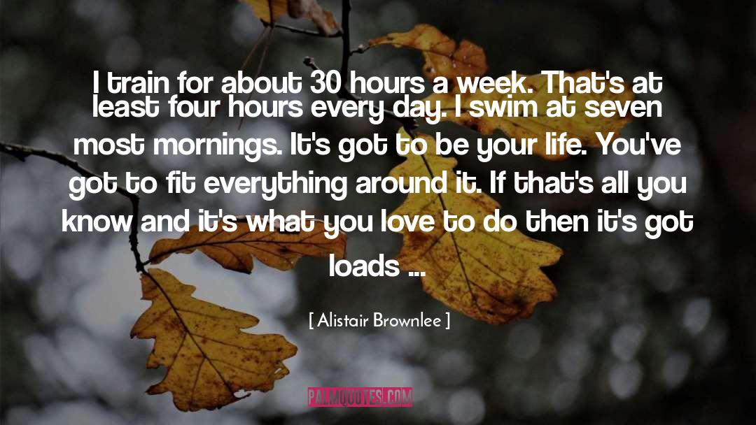 Positives quotes by Alistair Brownlee