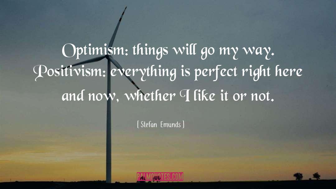 Positivism quotes by Stefan  Emunds