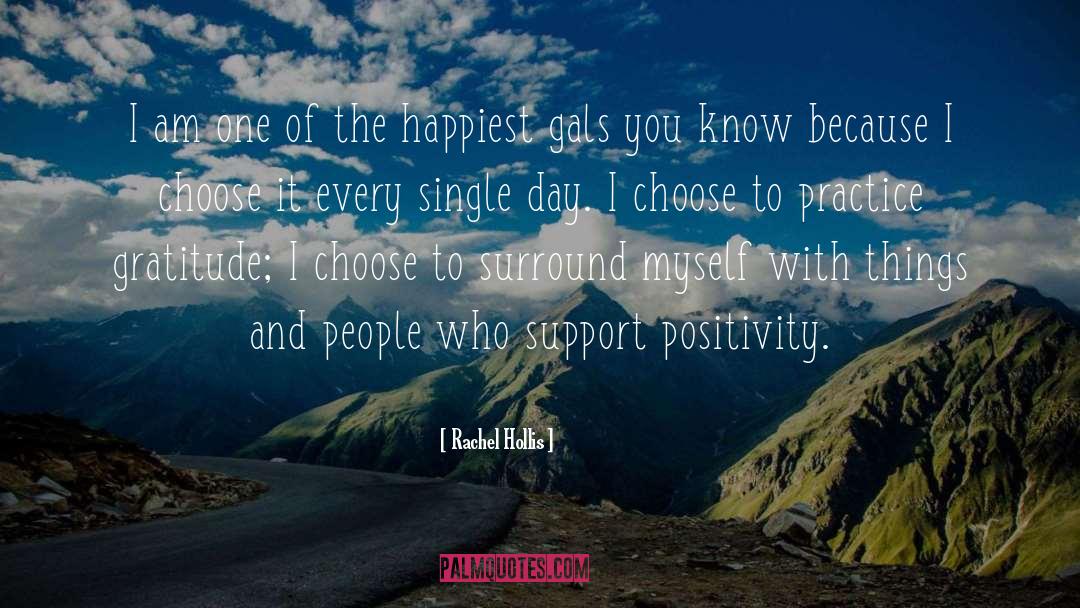 Positivity quotes by Rachel Hollis