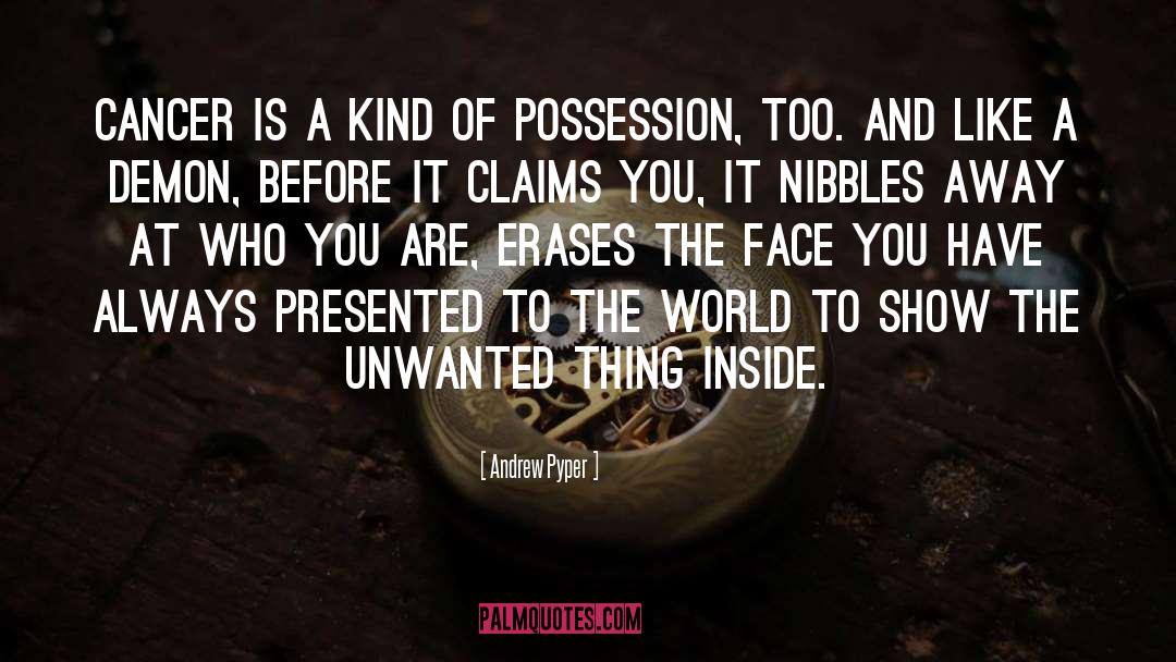 Possession quotes by Andrew Pyper