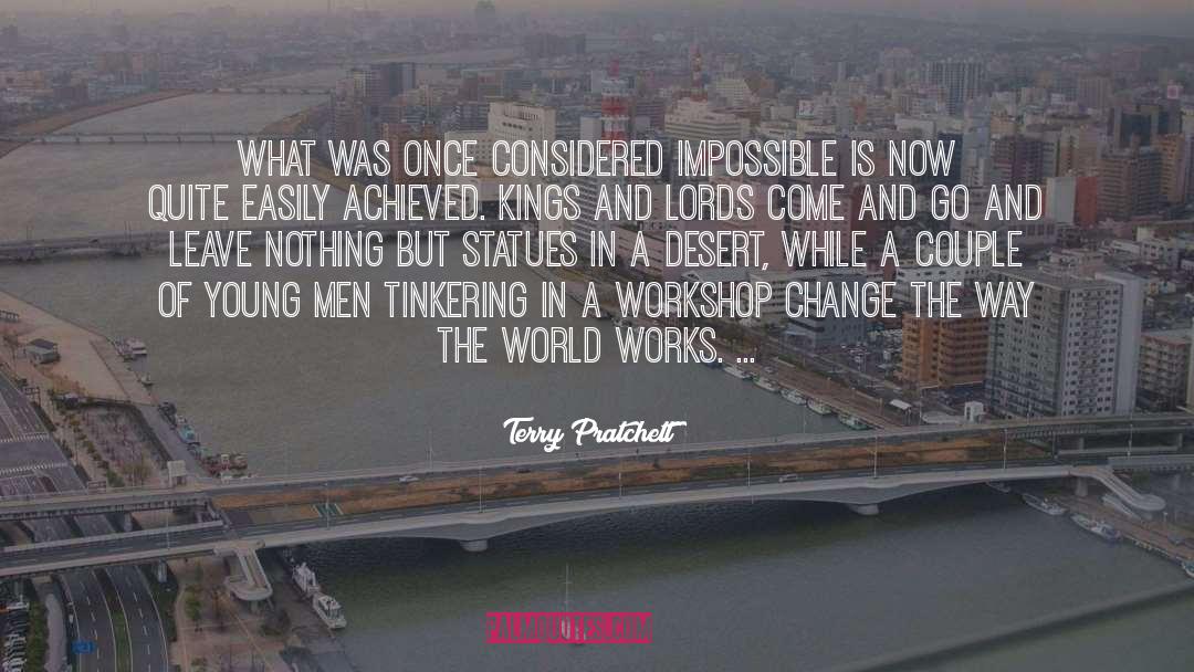 Possibility Of Change quotes by Terry Pratchett