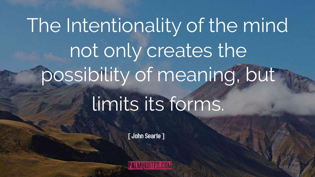 Possibility quotes by John Searle