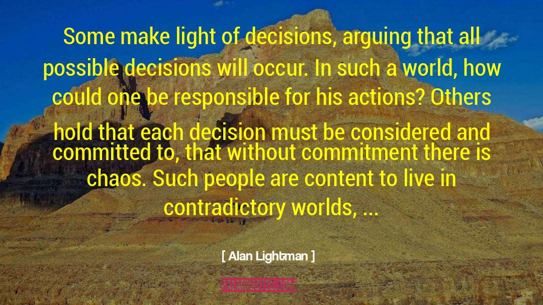 Possible And Impossible quotes by Alan Lightman