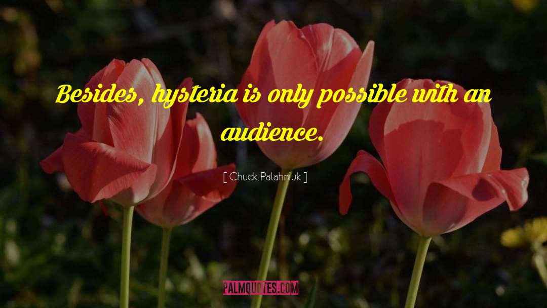Possible With quotes by Chuck Palahniuk