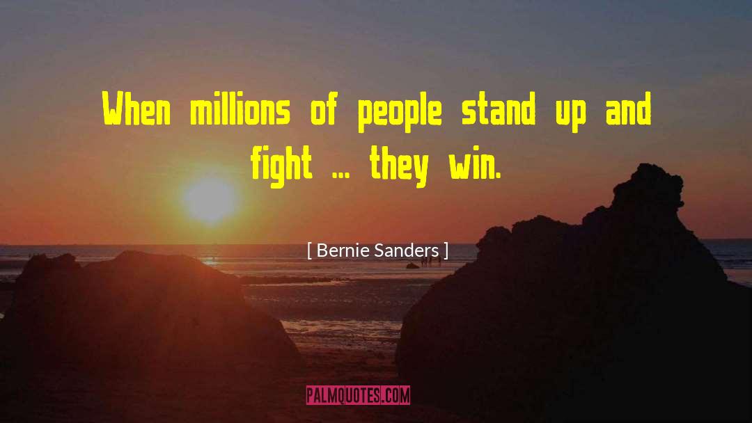 Possiblities Of Winning quotes by Bernie Sanders
