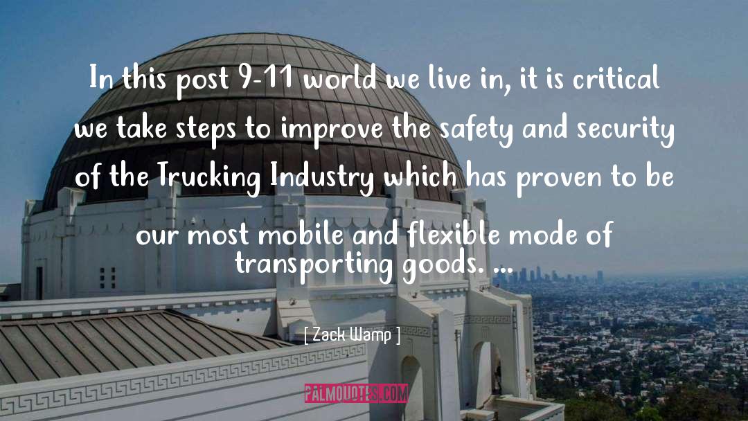 Post 9 11 quotes by Zack Wamp