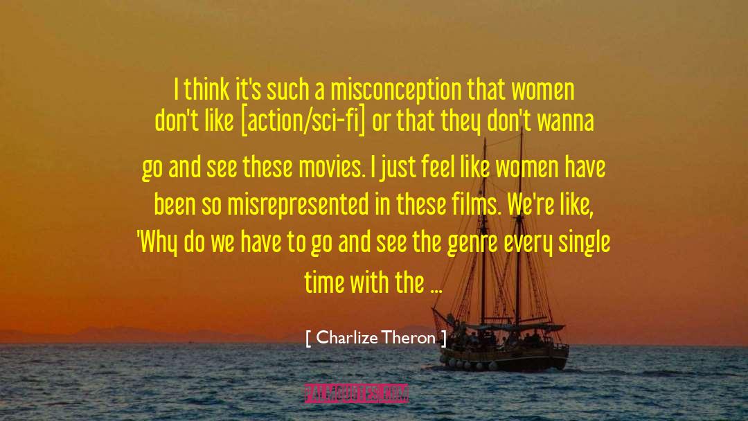 Post Apocalyptic Fiction quotes by Charlize Theron