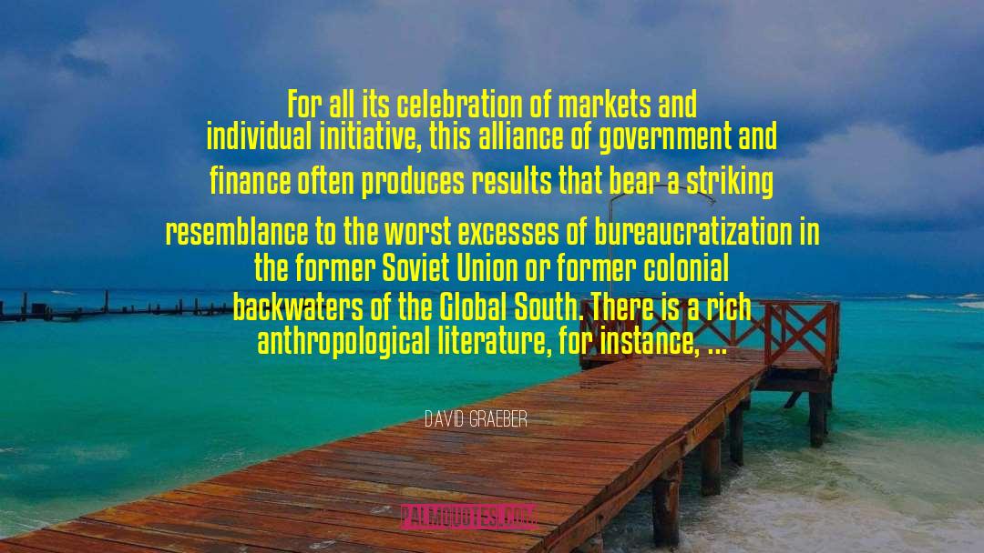 Post Colonial Literature quotes by David Graeber