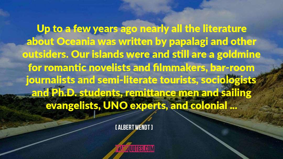 Post Colonial Literature quotes by Albert Wendt