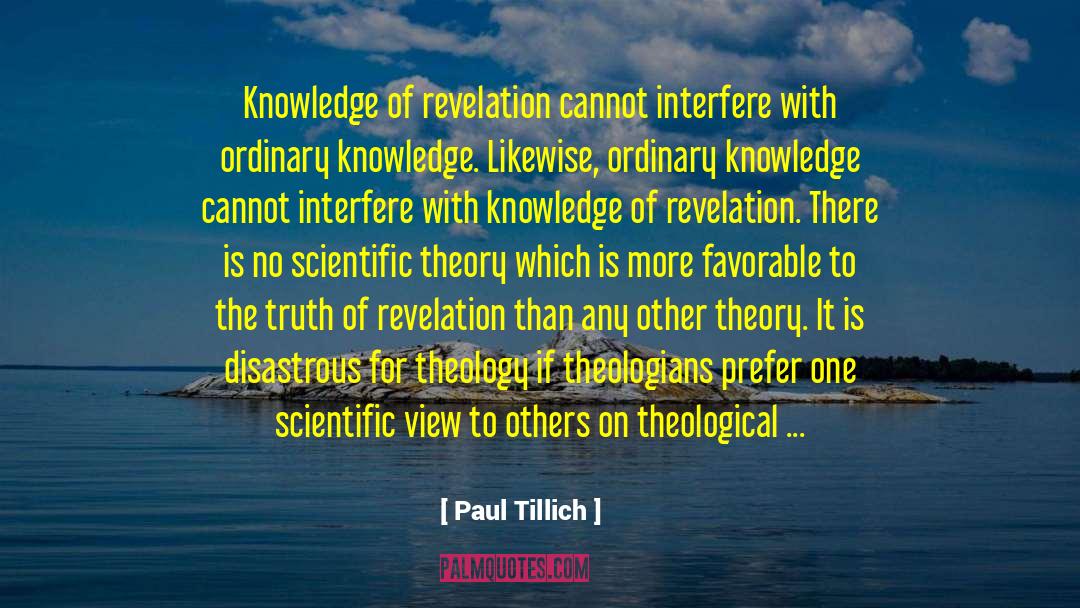 Post Factual quotes by Paul Tillich