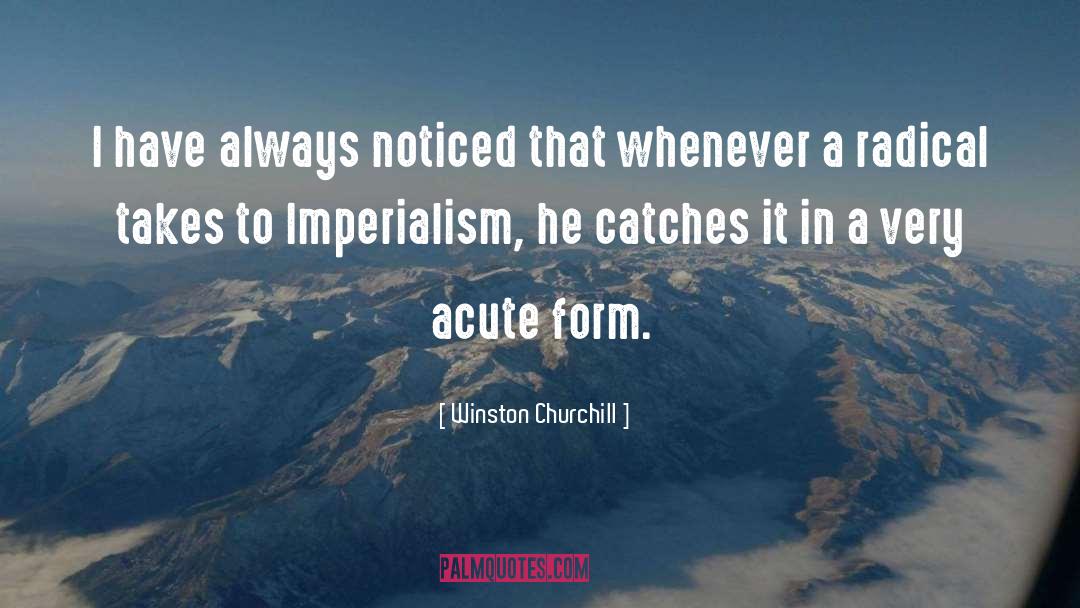 Post Imperialism quotes by Winston Churchill