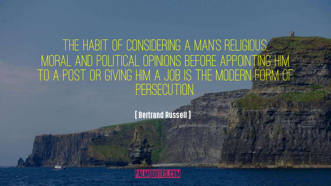 Post Modern Technofaith quotes by Bertrand Russell