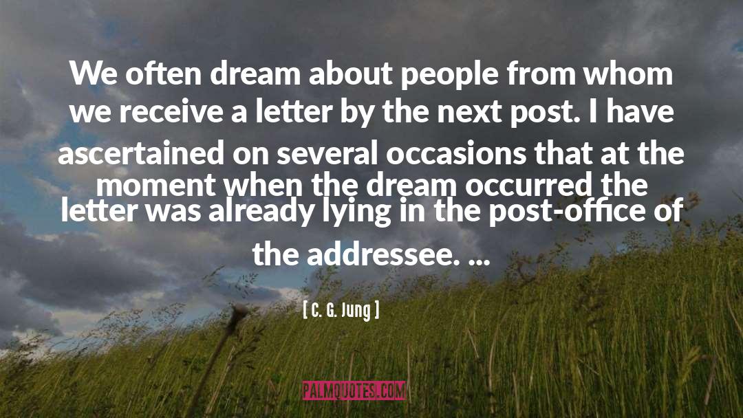 Post Office quotes by C. G. Jung